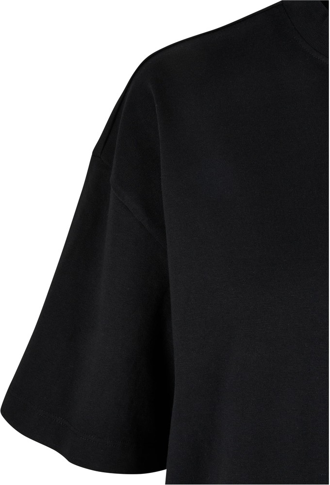 UrbanClassicsDamenT-ShirtLadiesOrganicHeavySlitTeeBlack-3XL