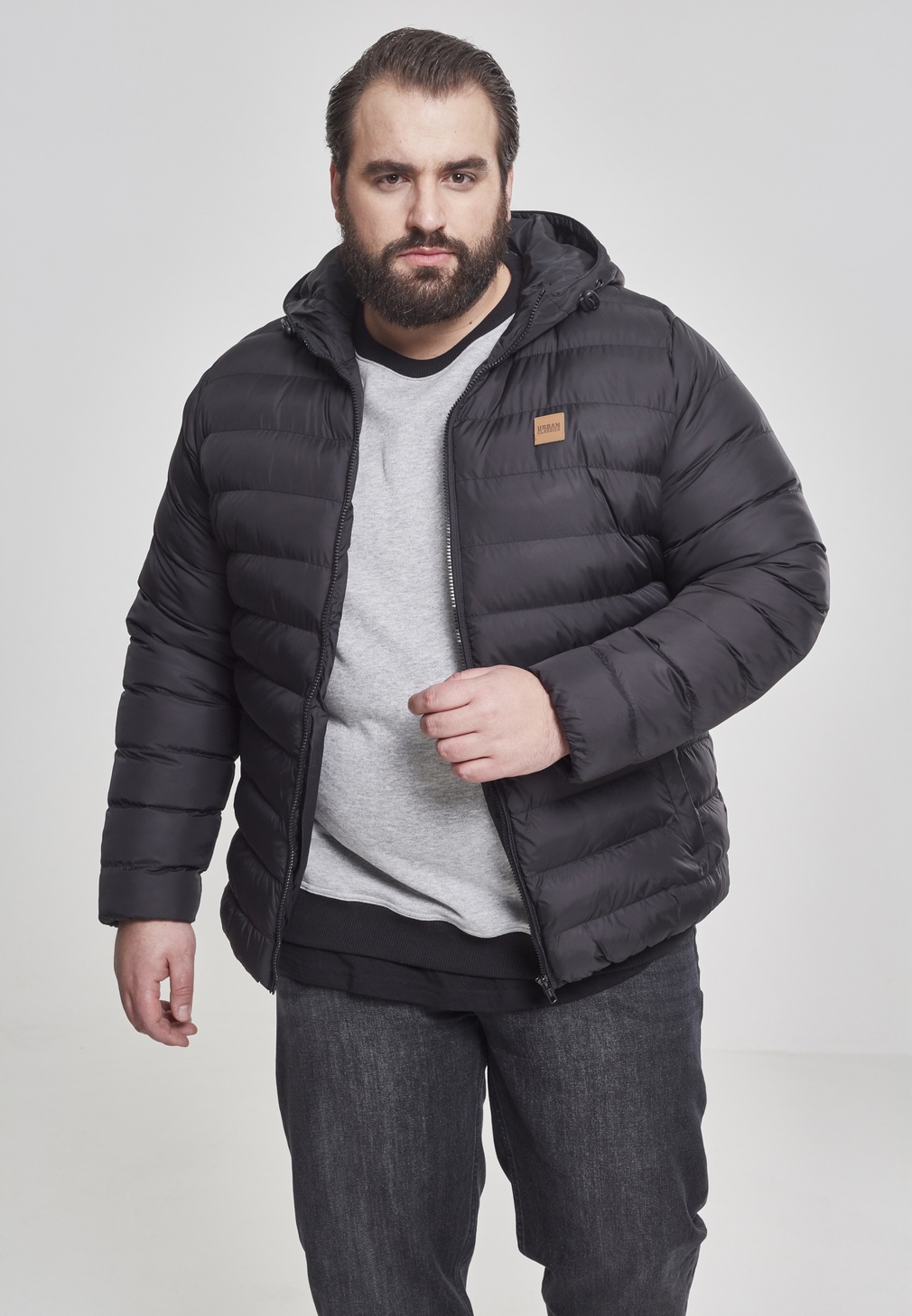 UrbanClassicsWinterjackeBasicBubbleJacketBlackblackblack-3XL