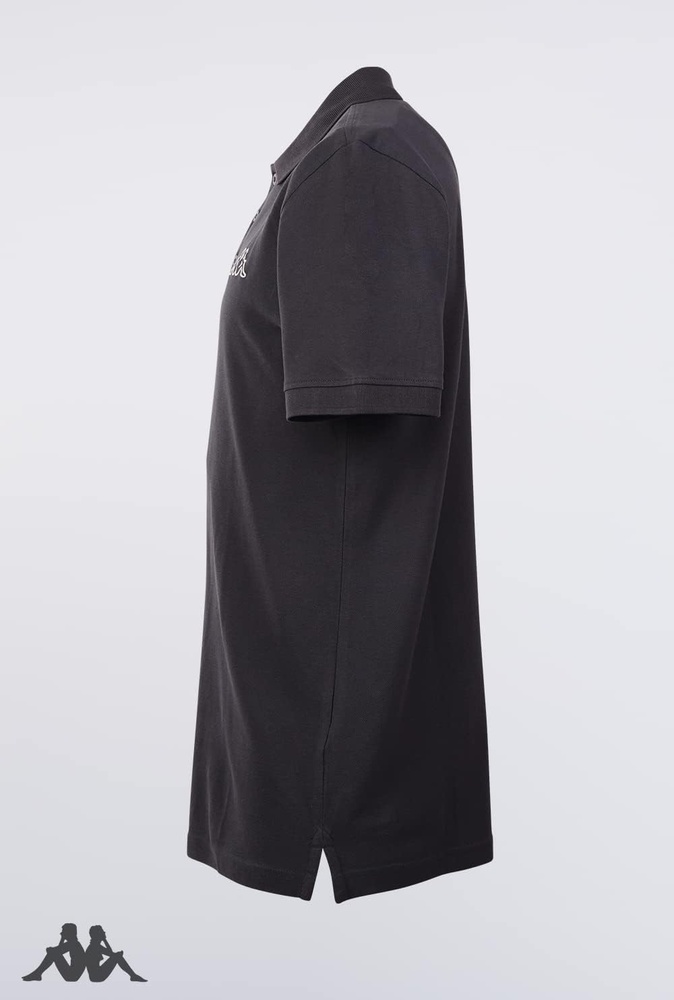 KappaHerrenPoloshirtVenistMen2erPack707468Asphalt-S