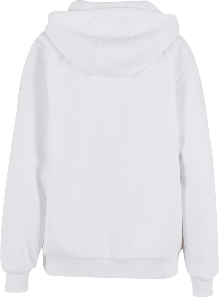 MisterTeeDamenNewYorkLadiesFluffyHoodyMST239White-3XL