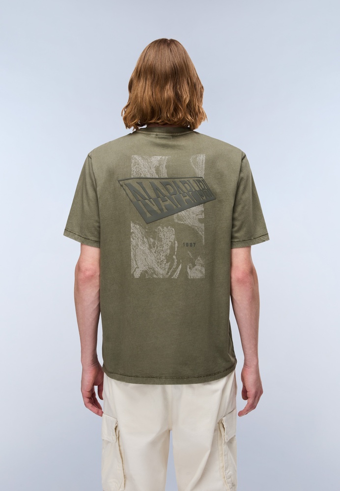 NapapijriT-ShirtS-ArenSsNP0A88S4TeaLeafG0A-XS