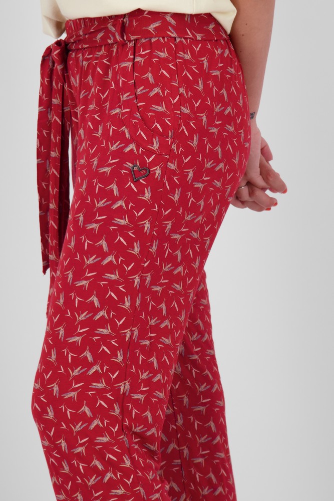AlifeKickinDamenFreizeithoseAliceAKBPantsCranberry-2XL