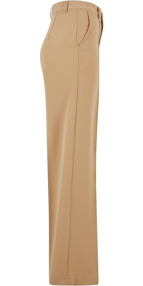UrbanClassicsDamenStoffhoseLadiesWidePleatedPantsTB6843Unionbeige-26