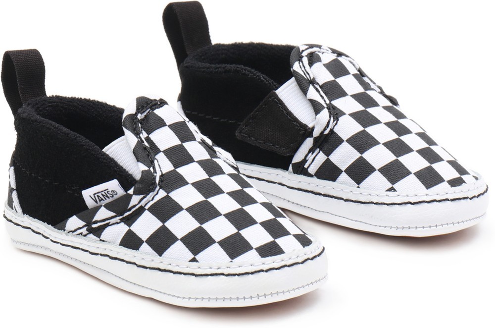 VansKinderKidsLifestyleClassicFTWSneakerInSlip-OnVCribCheckerBlackTruewhite