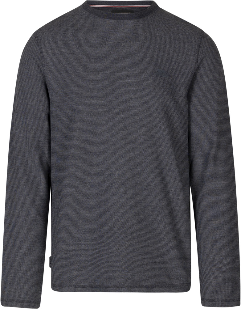 TrespassSweatshirtCalverleyCasualSweaterDarkFlintMarl-XS