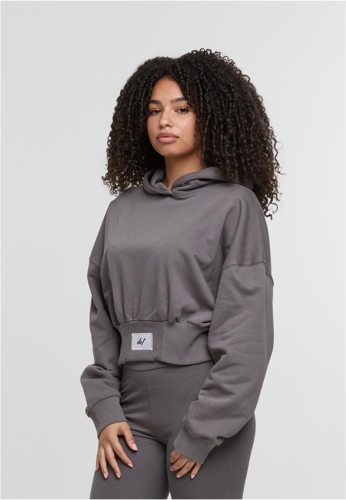 DEFDamenNiceHoodiesDFLHD152Steelgray-L