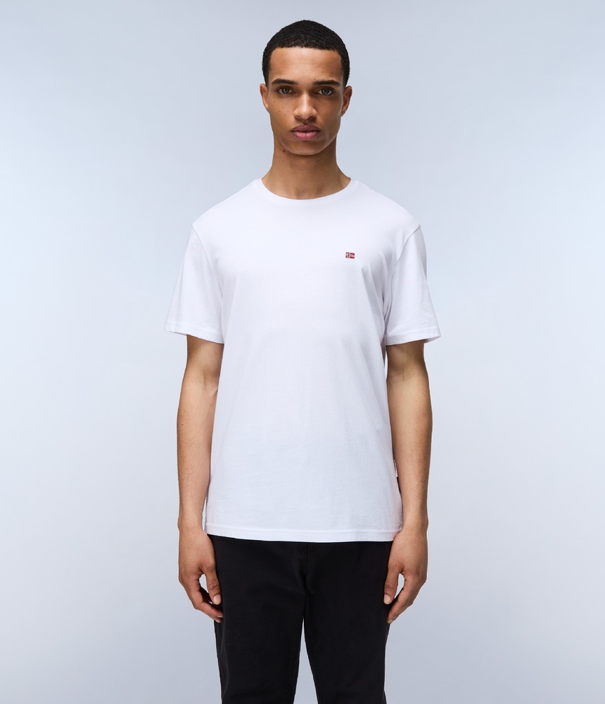 NapapijriSweatshirtSalisSsSumNP0A4H8DBrightWhite-XS