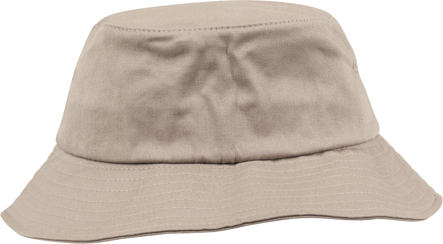 FlexfitCapCottonTwillBucketHatKhaki