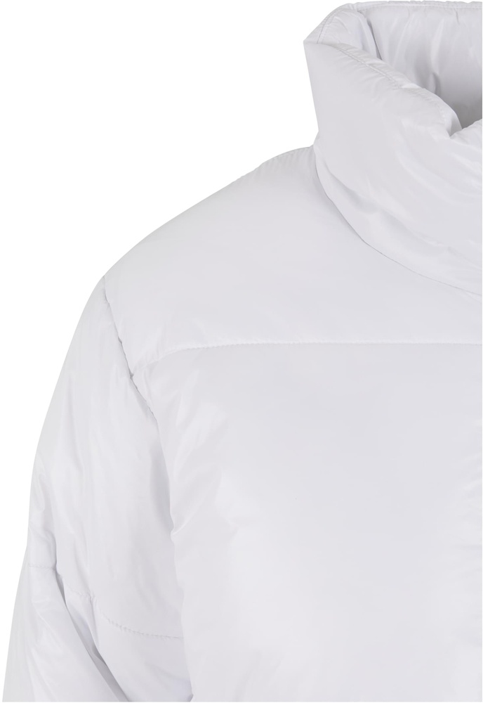 UrbanClassicsDamenSteppjackeLadiesRecycledShortShinyPufferJacketTB7003White-3XL