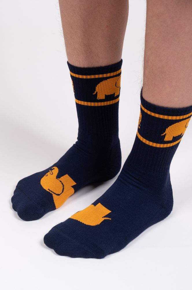 TrendsplantSockenNavyBAthleticSocks