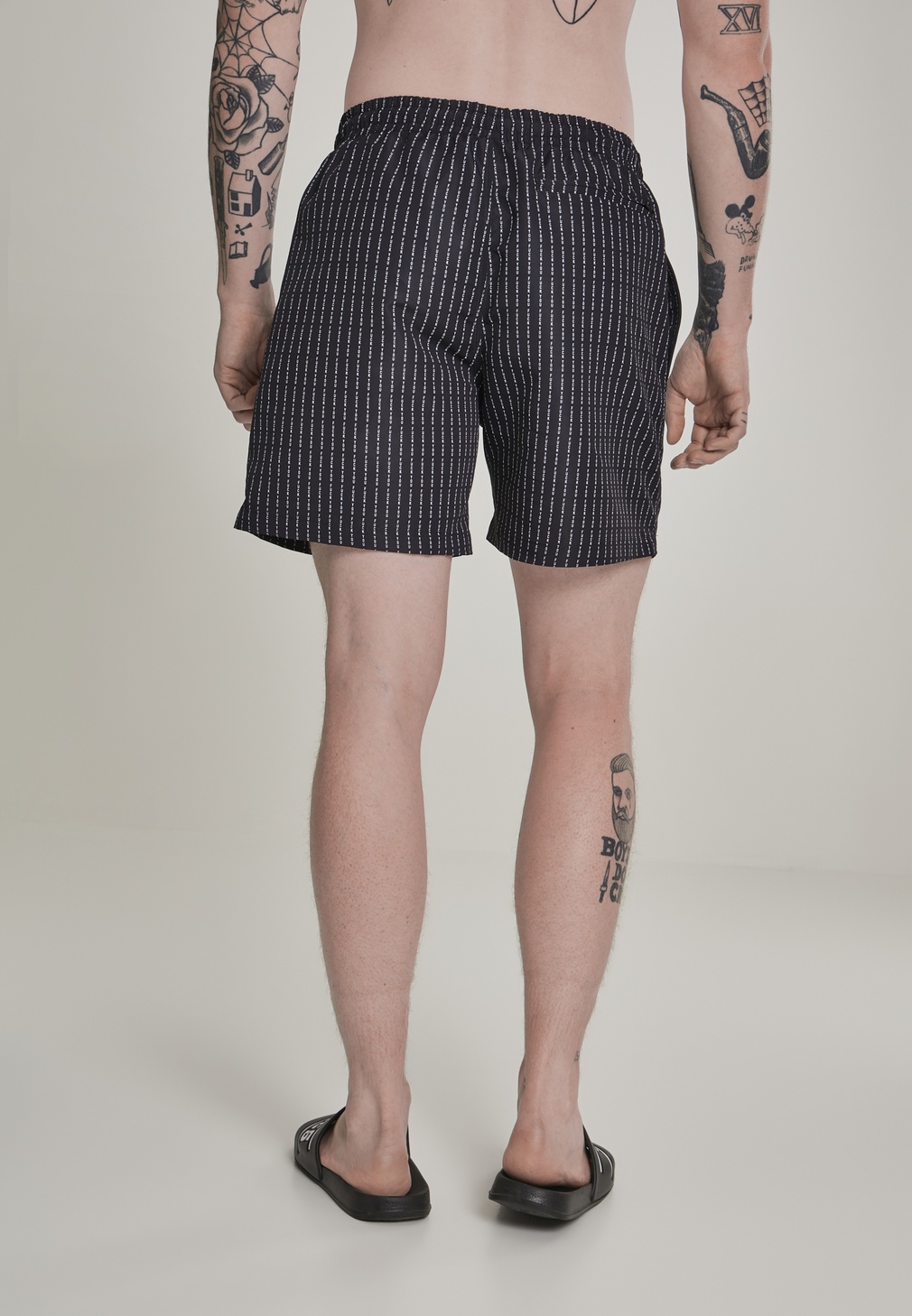 MisterTeeBadehoseFuckYouSwimshortsBlack