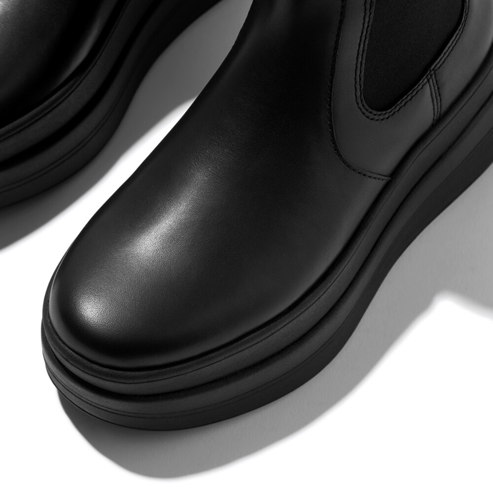 FitFlopDamenStiefelF-ModeStackLeatherChelseaBootsE2J