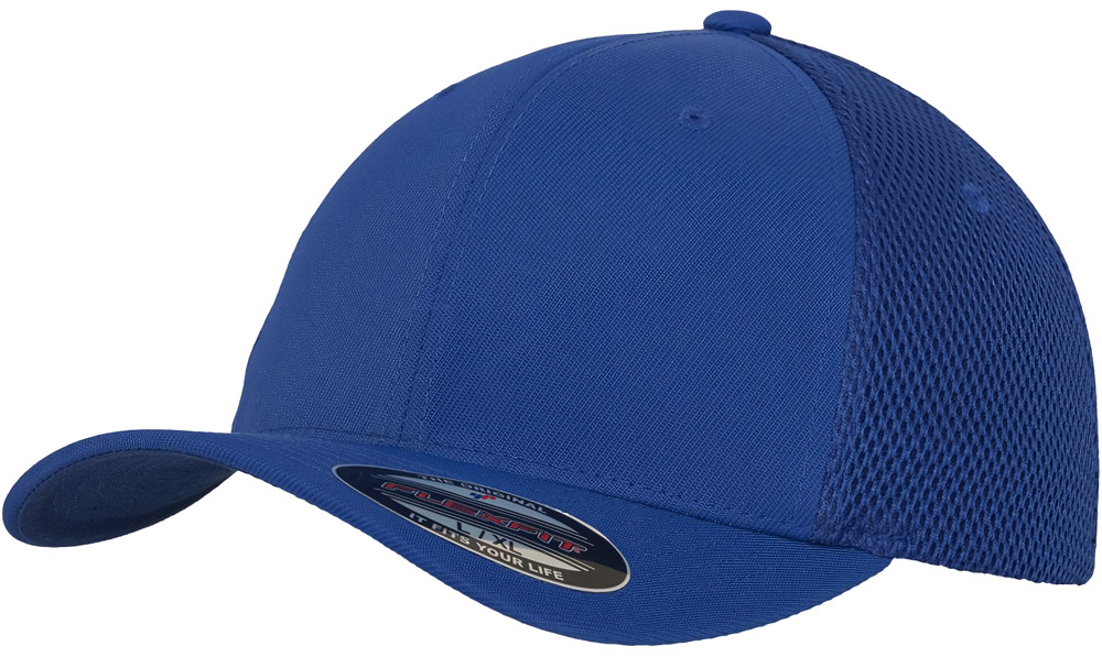 FlexfitCapTactelMeshRoyal-LXL