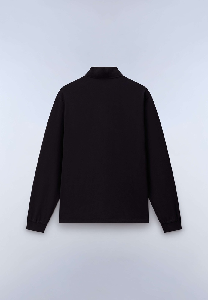 NapapijriPoloE-BadgeLsNP0A892GTeaLeafG0A-XS