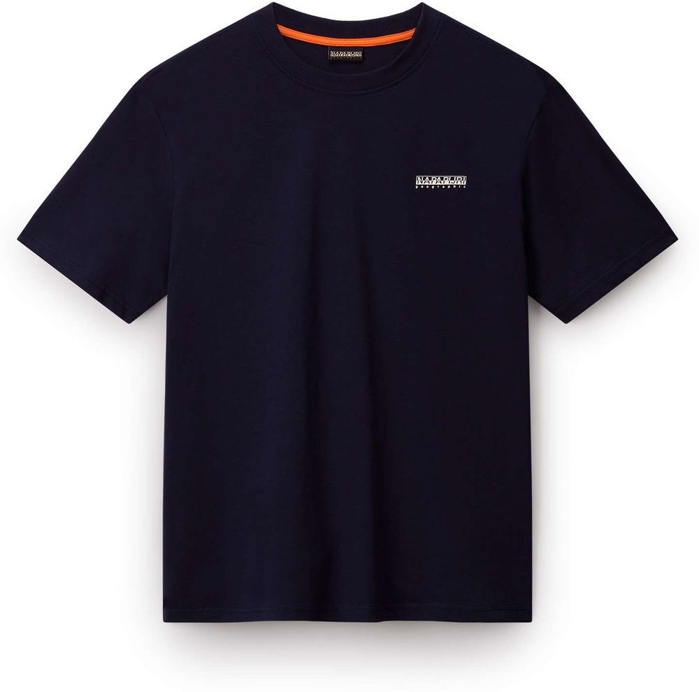 NapapijriT-ShirtS-SmallBoxSsNP0A88TRBlueMarine-XS
