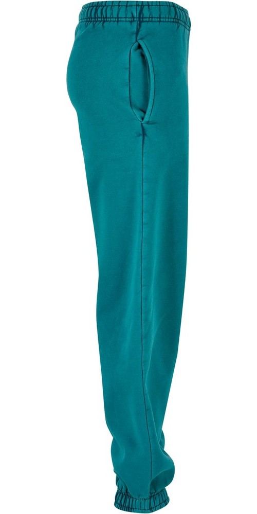 UrbanClassicsDamenHoseLadiesHighWaistStoneWashedSweatPants