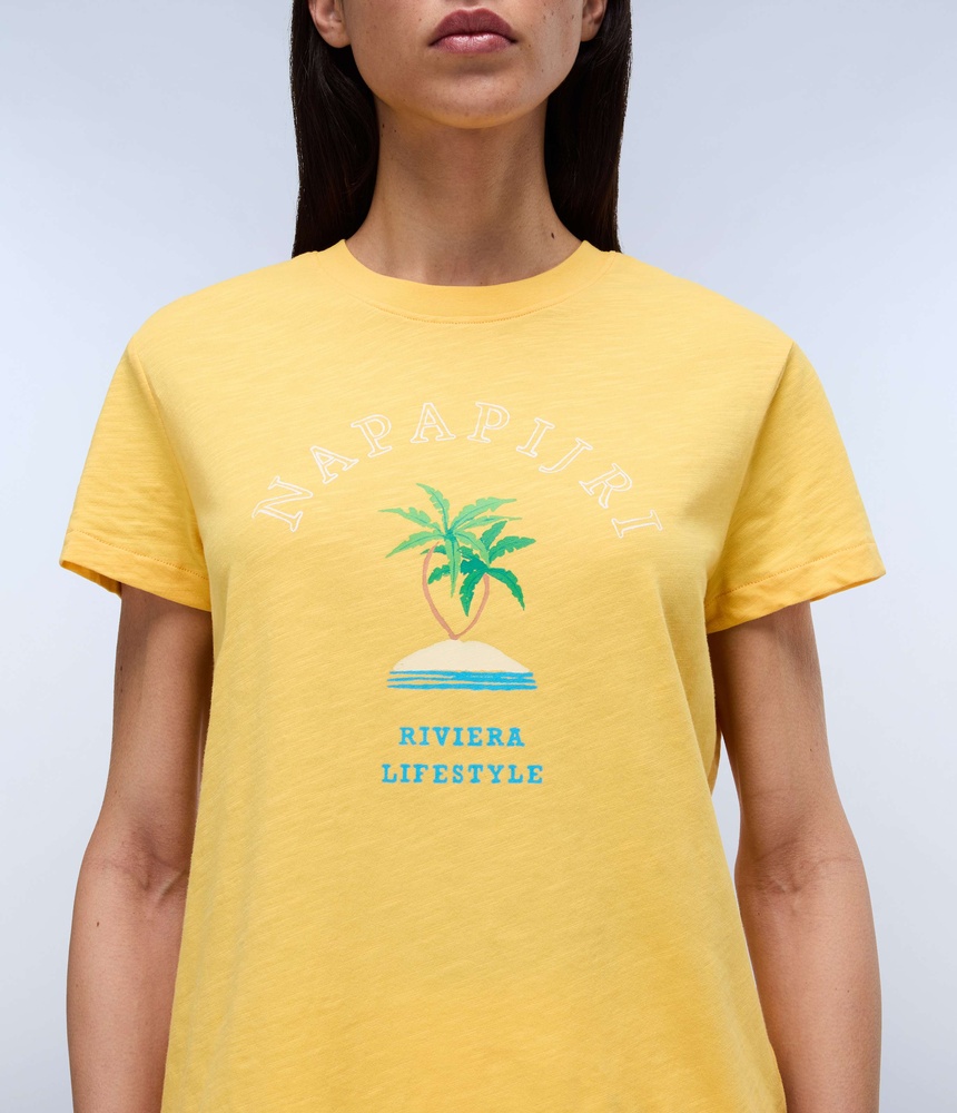 NapapijriDamenSweatshirtS-FeteSsNP0A4IFXDaffodil-XXS