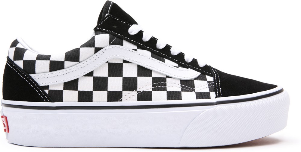 VansUnisexLifestyleClassicFTWSneakerUaOldSkoolPlatformCheckerboardBlkTrWht-35