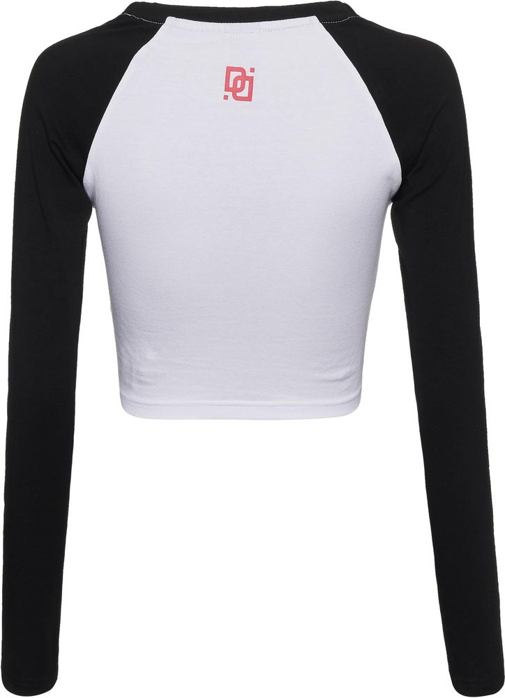 DangerousDNGRSDamenBoldLongsleevesDLLS003WhiteBlack-L