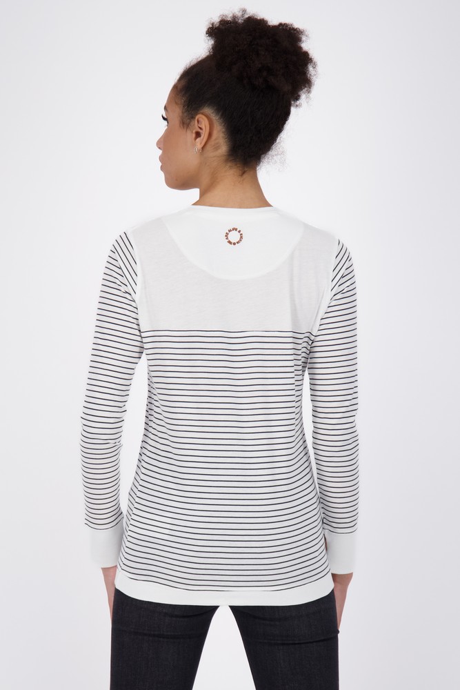 AlifeKickinDamenLeonieAKZLongsleeveWhite-2XL