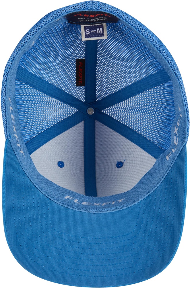 FlexfitMeshTrucker6511Blue