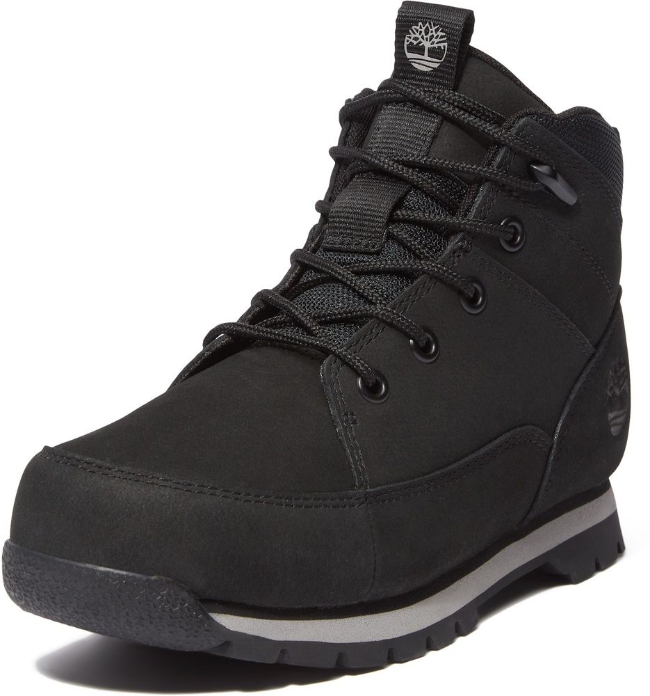 TimberlandKinderStiefelEuroRockMidLaceUpBoot0A6D86BlackNubuck-39