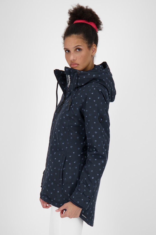 AlifeKickinDamenJackeLilouAKBJacketMarine-2XL
