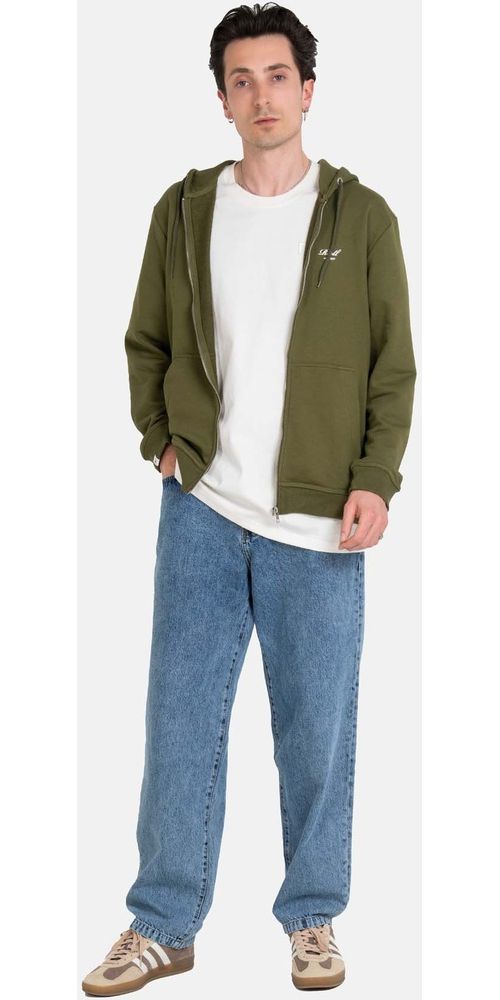 ReellStapleTerryZipHoodie1305-028-15-126BrackenGreen-S