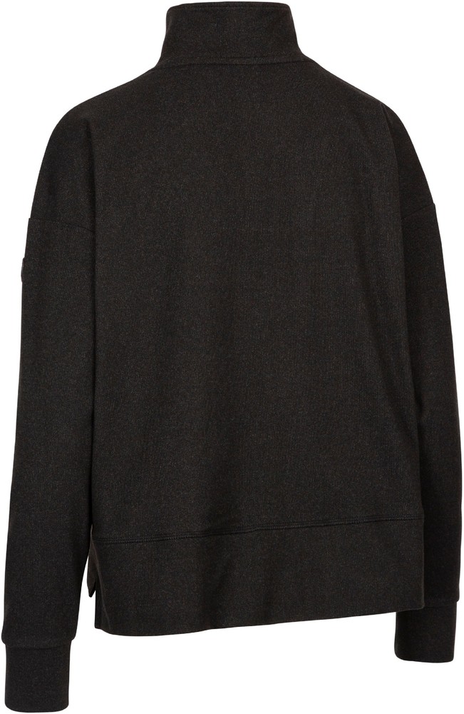 TrespassDamenLongsleeveHappen-FemaleCasualTopDarkGreyMarl-4XL