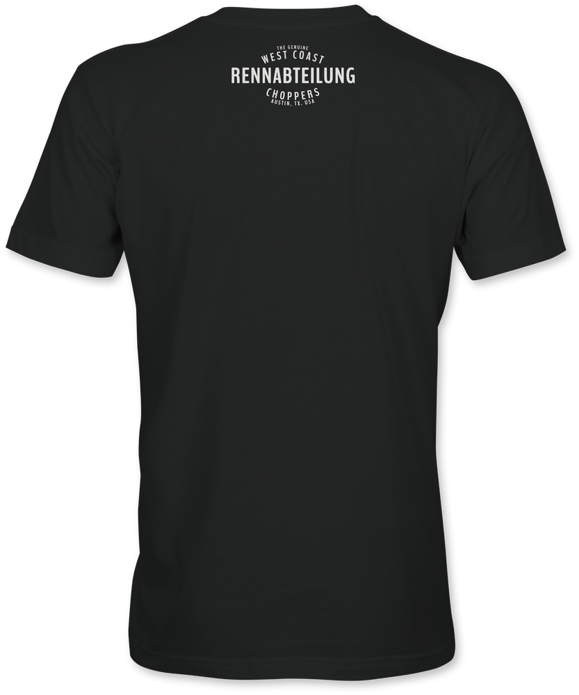 WestCoastChoppersHerrenT-ShirtRennabteilungTeeBlack