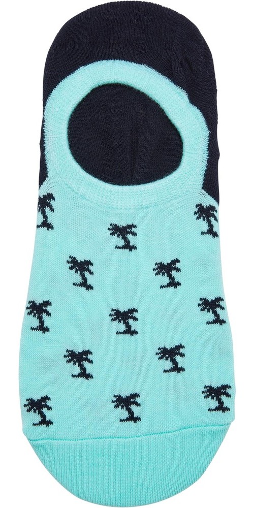 UrbanClassicsReccyledYarnInvisbilePalmtreeSocks4-PackMulticolor
