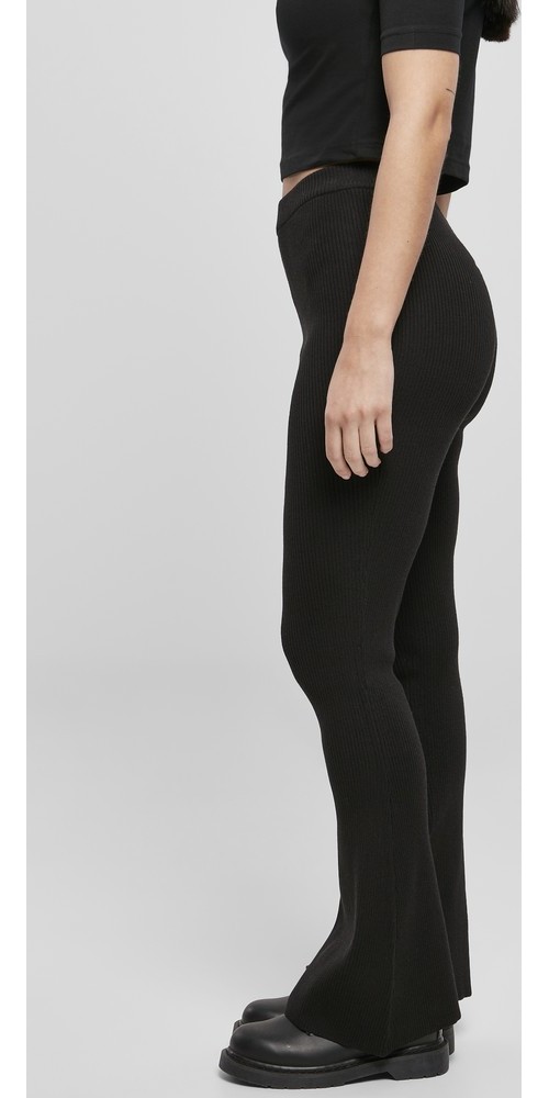 UrbanClassicsDamenLadiesRibKnitBootcutLeggingsBlack-3XL