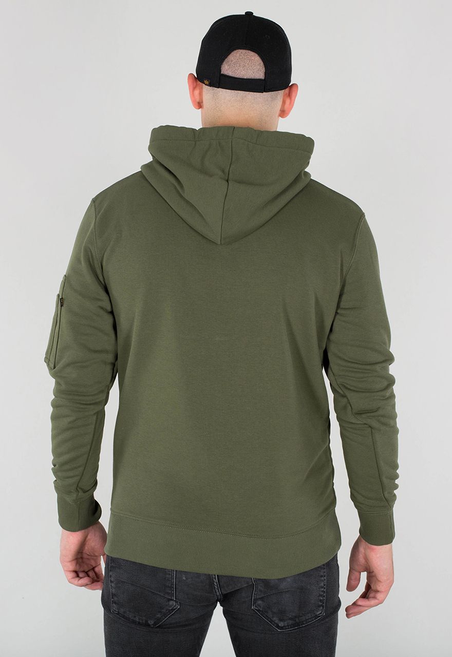AlphaIndustriesX-FitHoodyHoodiesSweatshirtsDarkGreen-XXL