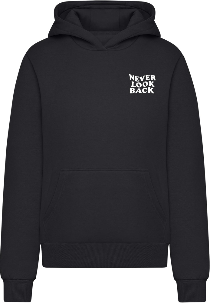 MisterTeeDamenNeverLookBackLadiesFluffyHoodyMST251