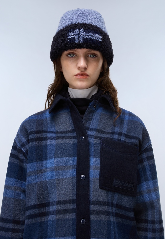 NapapijriDamenPulloverO-LaugenWNP0A8934CheckCbp-XXS