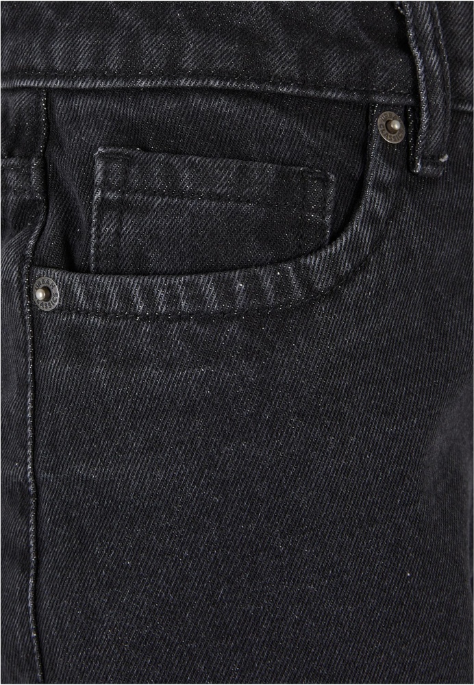 UrbanClassicsDamenShortLadies90sBermudaTB6205BlackWashed-26