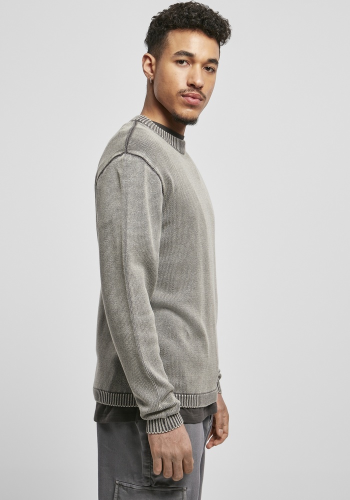 UrbanClassicsSweatshirtWashedSweaterAsphalt