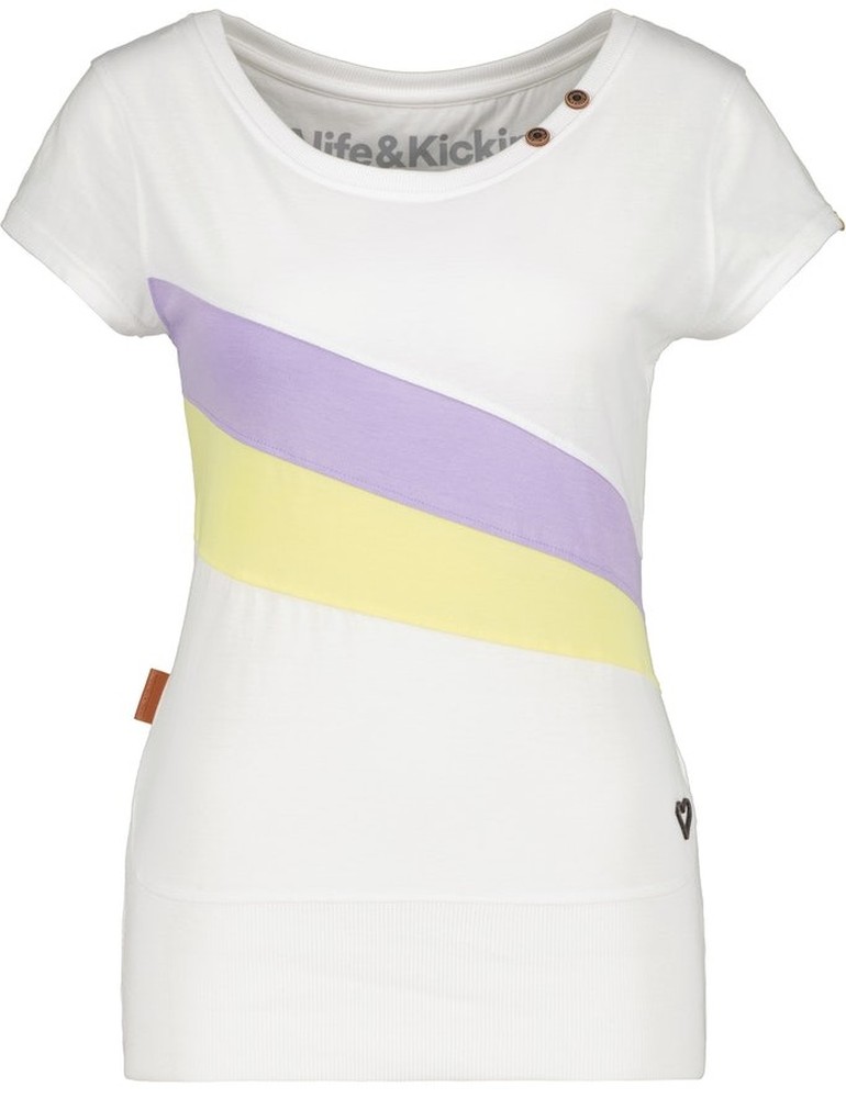 AlifeKickinDamenT-ShirtCleaAKShirtWhite