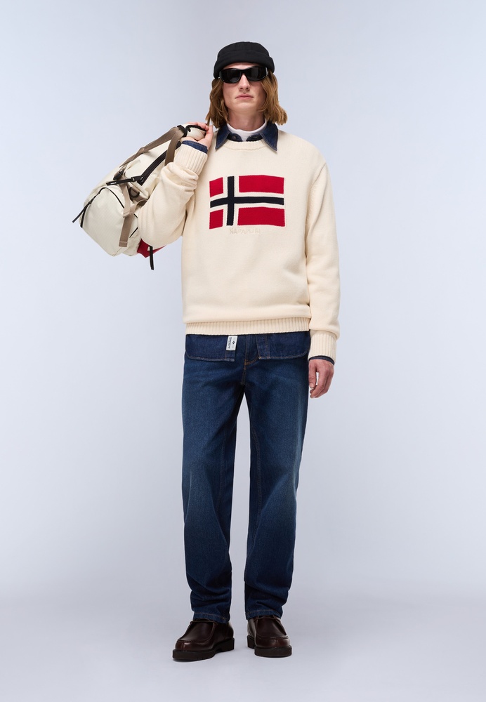 NapapijriPulloverD-MuraCNP0A891UBeigeDimity-XS