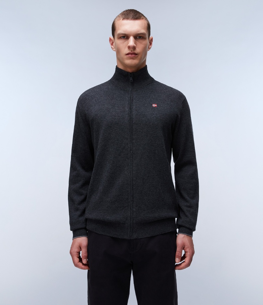 NapapijriSweatshirtDamavandFz3NP0A4GJRDarkGreyMelange-XS