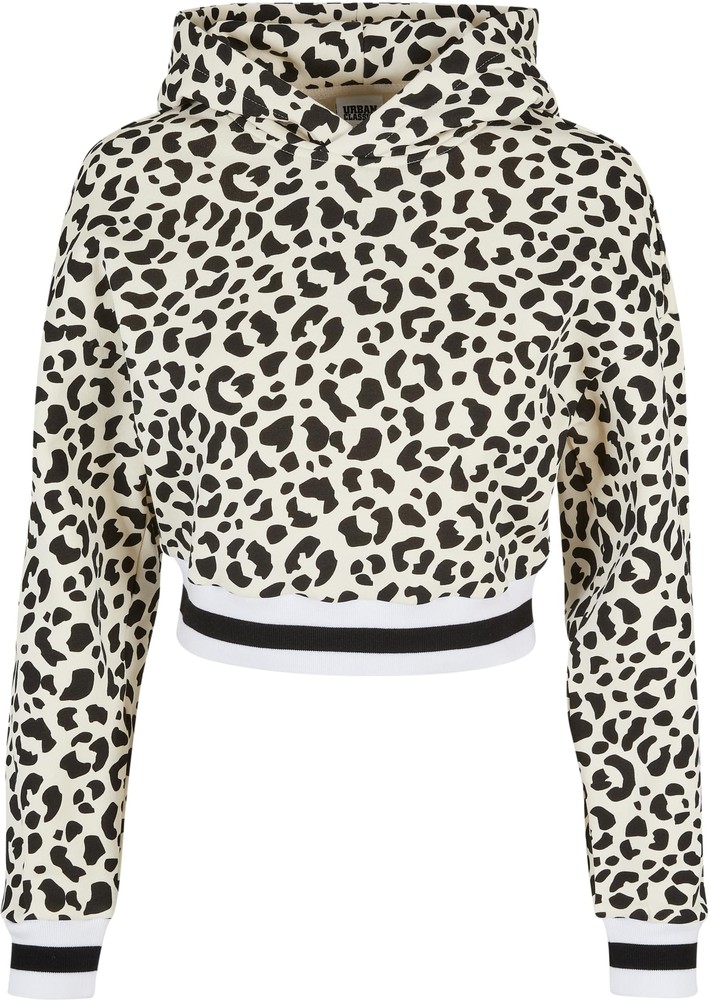 UrbanClassicsDamenLadiesShortAOPCollegeHoody