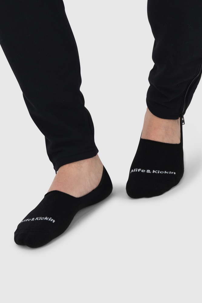 AlifeKickinSockenRomanAKNo-ShowCushSneakerSocks6erPack44017-9999Black-39-42
