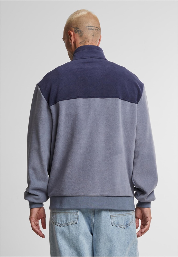 UrbanClassicsFleecejackeColourBlockPolarFleeceJacketTB7016NavyCloudsky-3XL