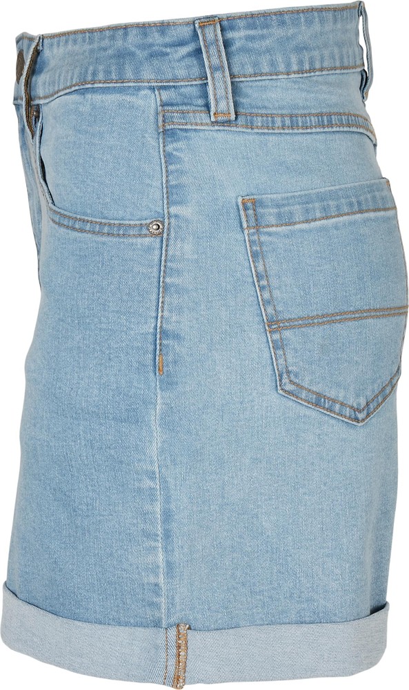 UrbanClassicsDamenLadiesOrganicStretchDenim5PocketClearblueBleached-26