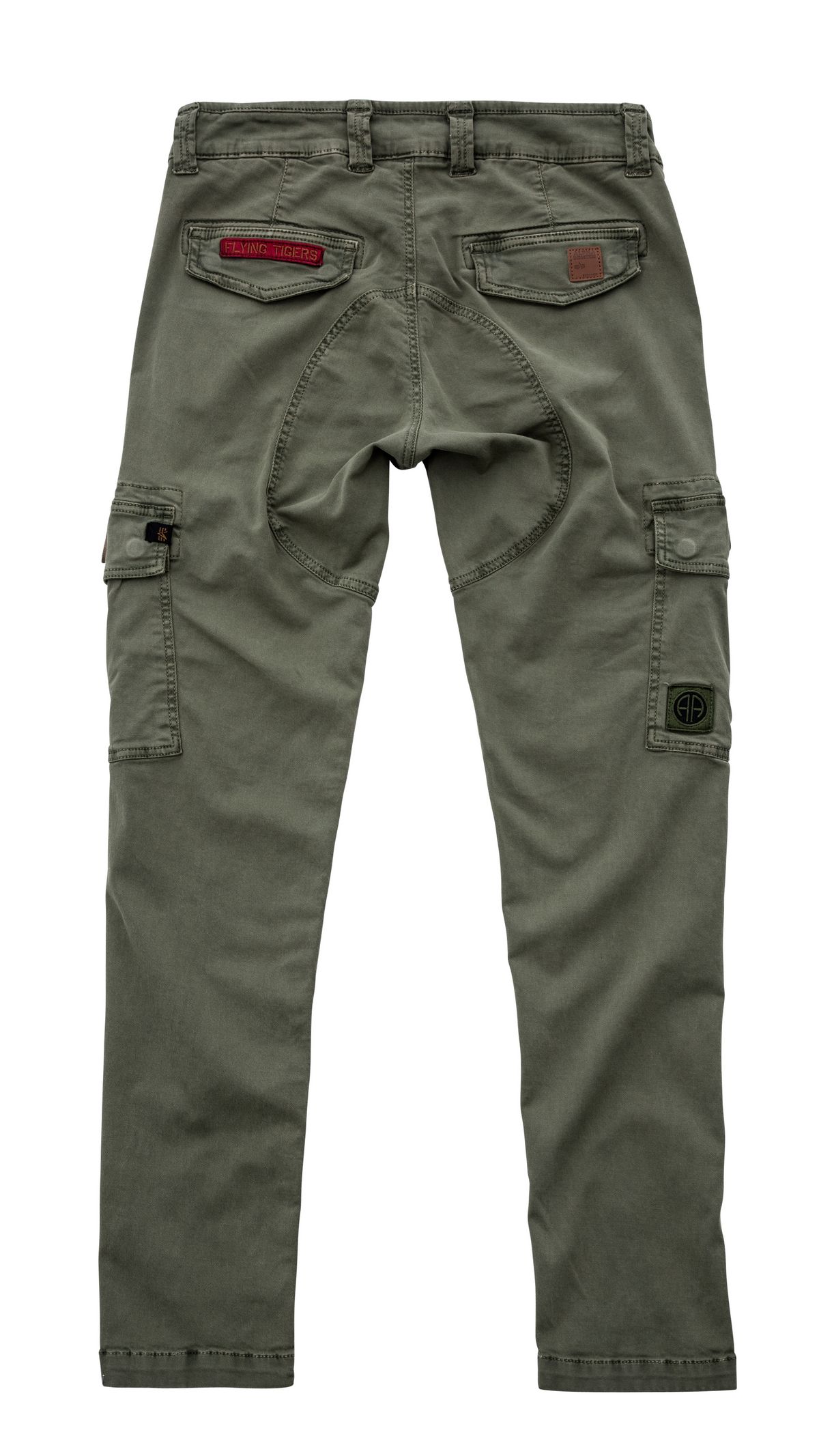 AlphaIndustriesPetrolPatchPantShortsHoseOlive