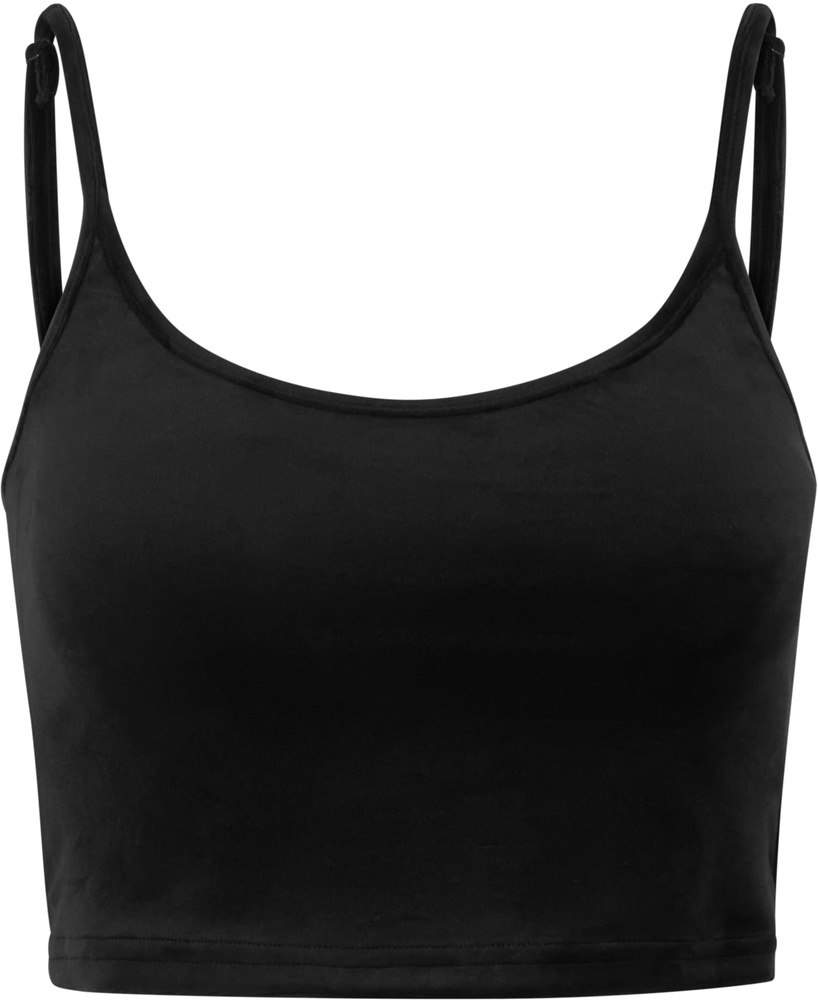 UrbanClassicsDamenLadiesShortVelvetTopTB7115