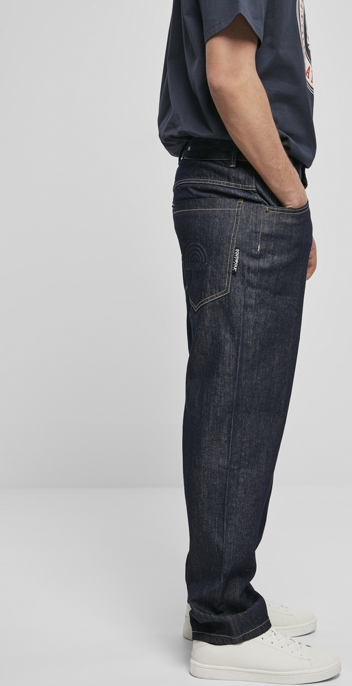 SouthpoleHose3DEmbroideryDenimRawIndigo