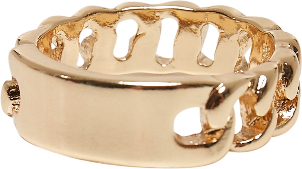 UrbanClassicsUniversalSchmuckChainRing3-PackGold