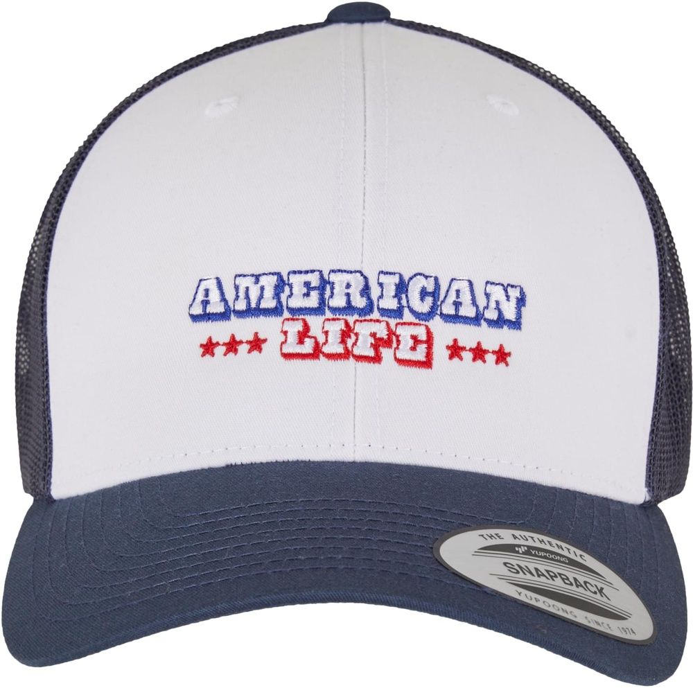 MisterTeeAmericanLifeRetroTruckerCapMT3834