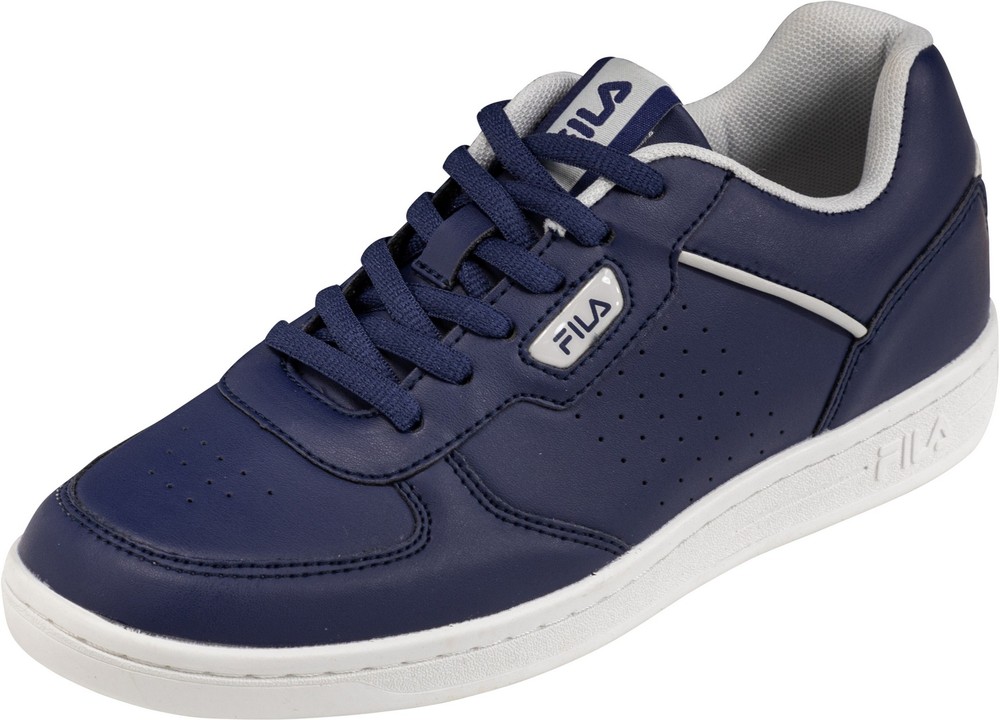 FilaTeensUnisexTennisSneakerCCourtTeensMedievalBlue-GrayViolet-36